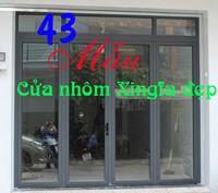 43 mẫu cửa nhôm Xingfa nhập khẩu chính hãng đẹp
